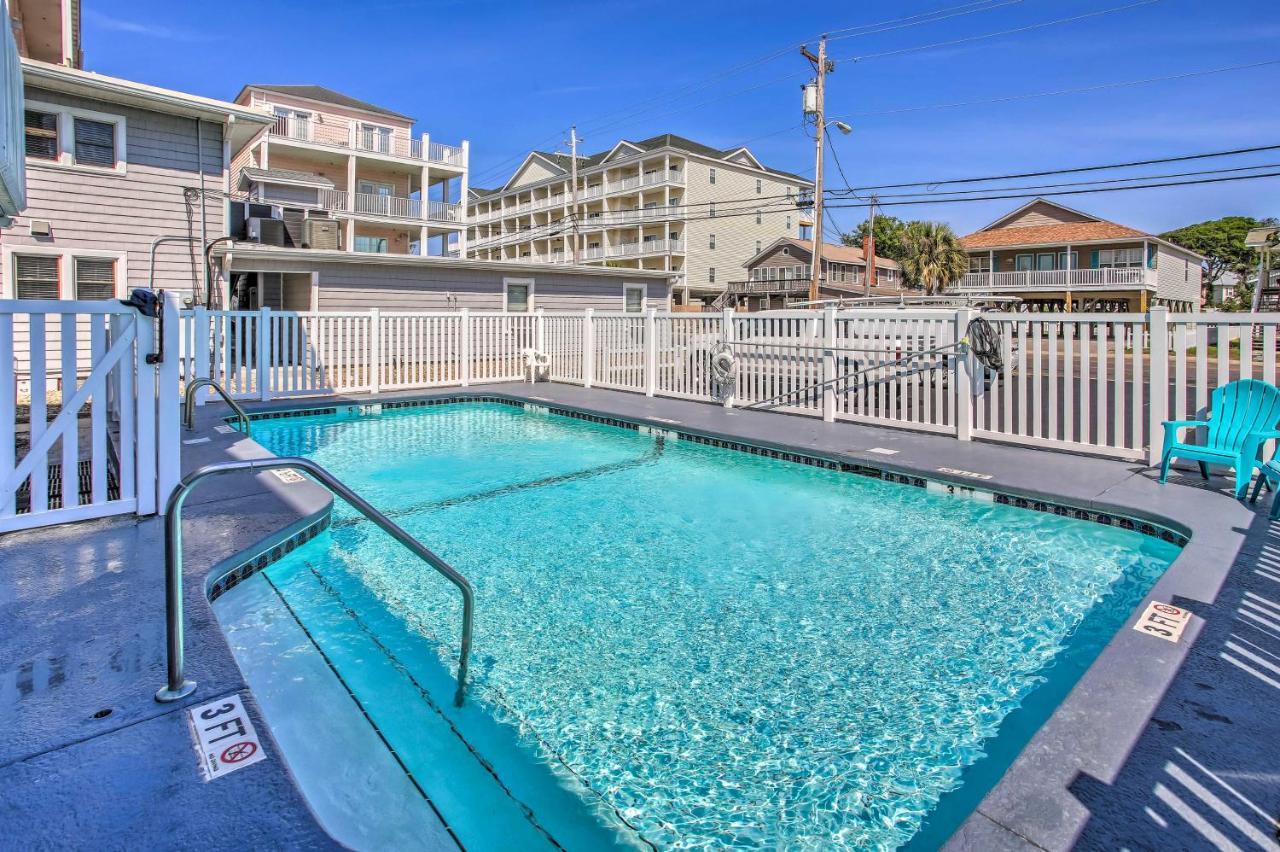 Sunny Seaside Condo With View - Walk To Beach Myrtle Beach Exteriör bild