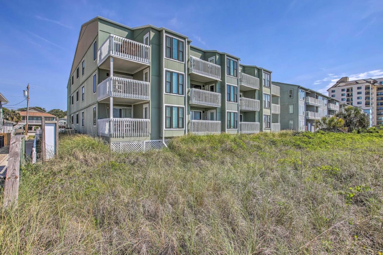 Sunny Seaside Condo With View - Walk To Beach Myrtle Beach Exteriör bild