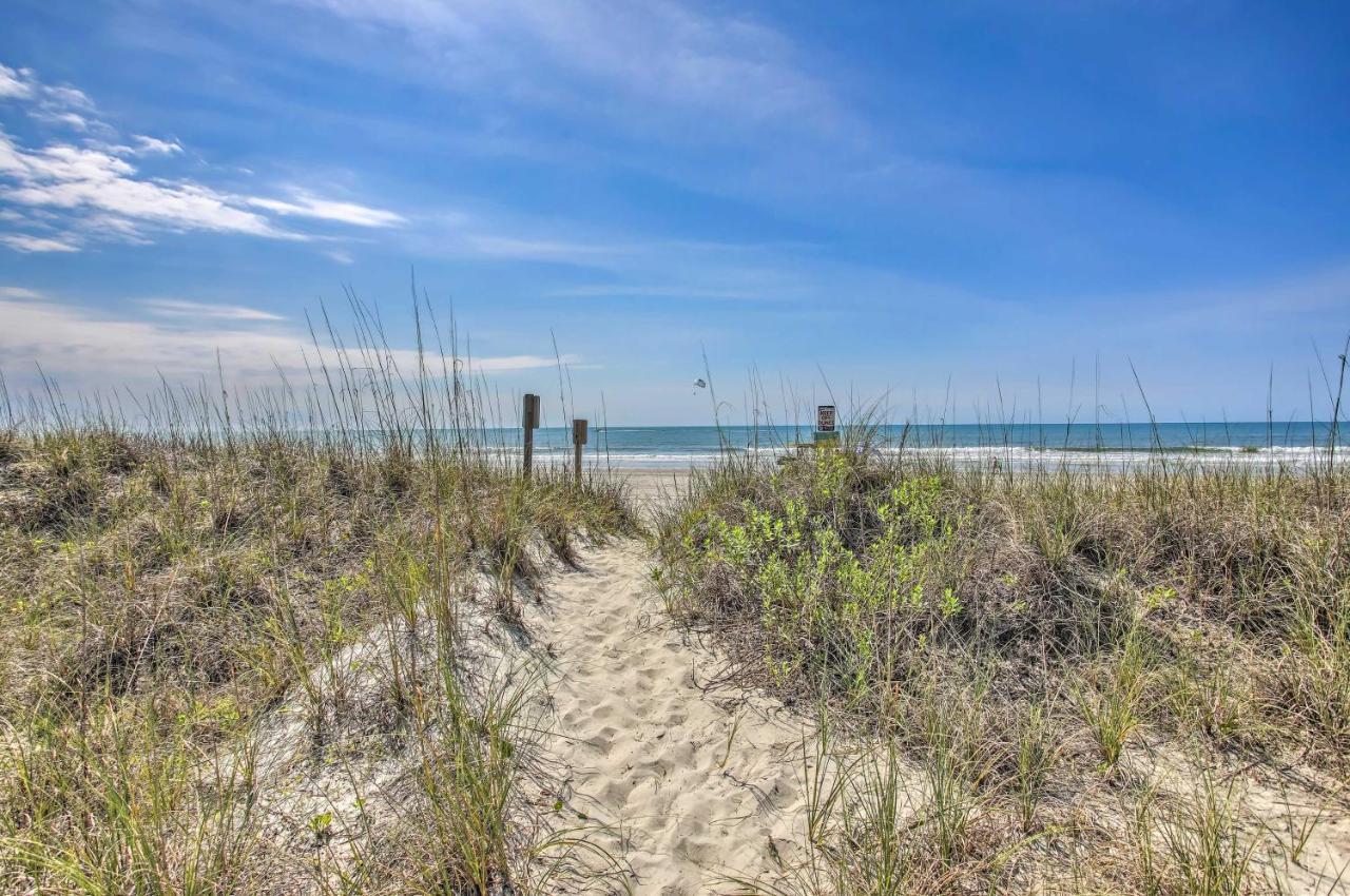 Sunny Seaside Condo With View - Walk To Beach Myrtle Beach Exteriör bild