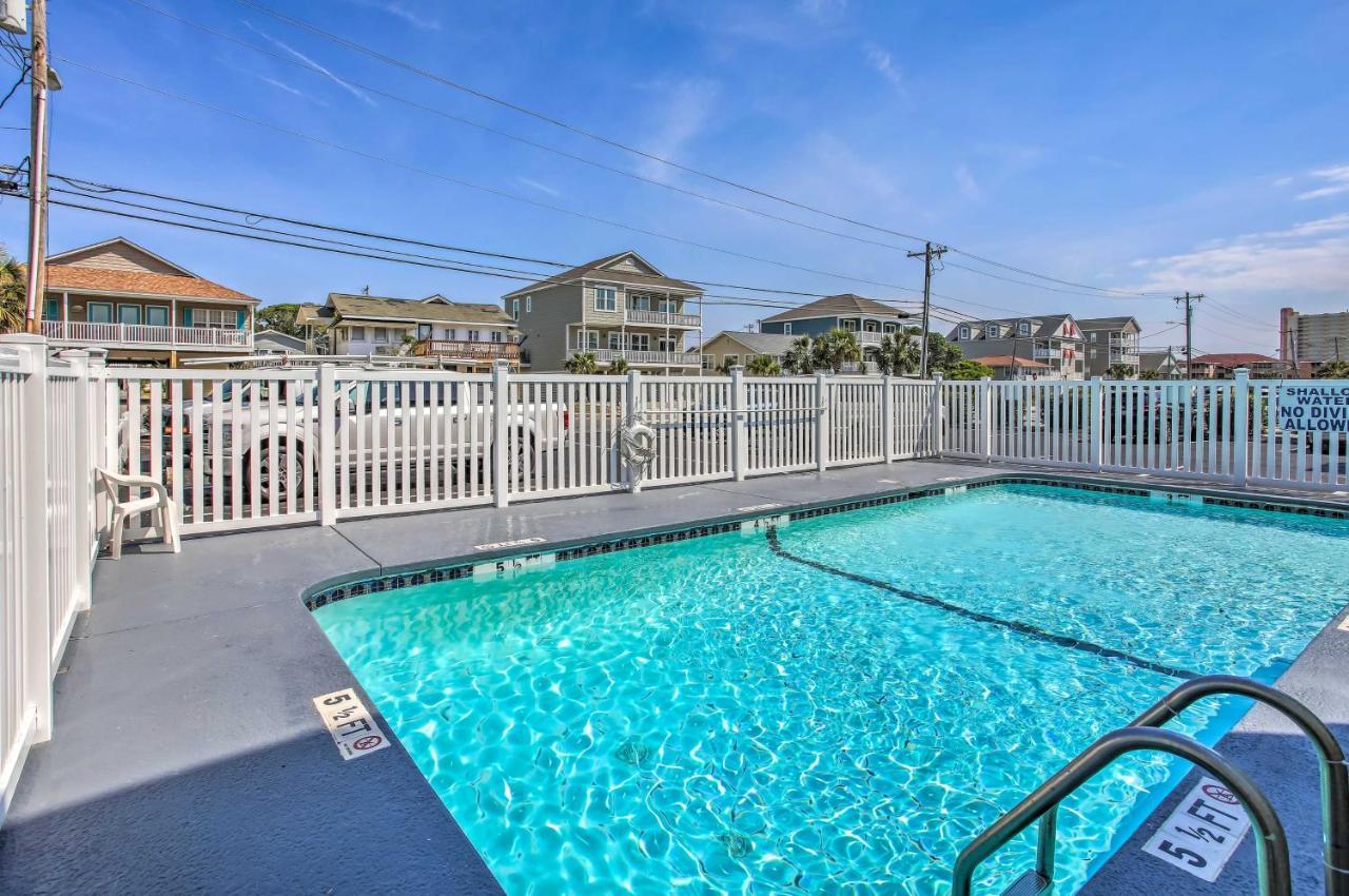 Sunny Seaside Condo With View - Walk To Beach Myrtle Beach Exteriör bild