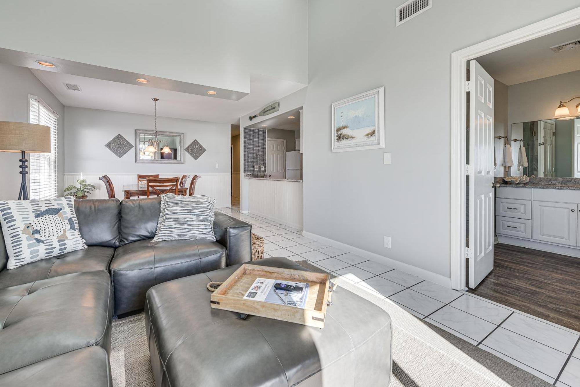 Sunny Seaside Condo With View - Walk To Beach Myrtle Beach Exteriör bild