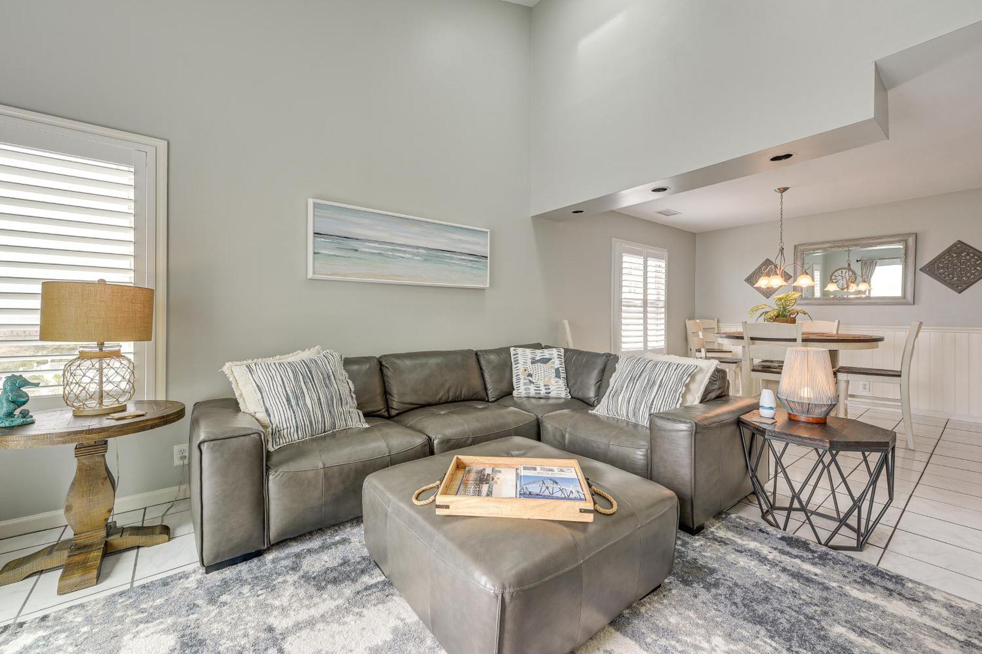 Sunny Seaside Condo With View - Walk To Beach Myrtle Beach Exteriör bild